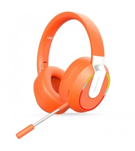 L850 Over-ear Wireless Bluetooth 5.1 Headset RGB Light E-sports Gaming Headphone Support TF Card - Orange