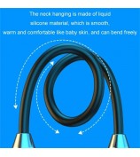 Wireless Neck Hanging Earphones Magnetic Sports Bluetooth Neckband Headphones - Black
