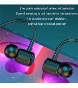 Wireless Neck Hanging Earphones Magnetic Sports Bluetooth Neckband Headphones - Black