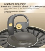 G15 OWS Hook Earphones Air Conduction Wireless Bluetooth Sports Headphones - Grey