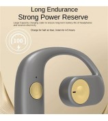 G15 OWS Hook Earphones Air Conduction Wireless Bluetooth Sports Headphones - Grey