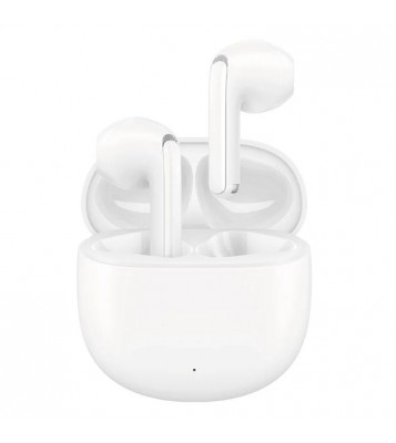 JOYROOM JR-FB1 True Wireless Bluetooth Headphones DNS Calling Noise Reduction Semi-in-ear Earphones - White