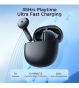 JOYROOM JR-FB1 True Wireless Bluetooth Headphones DNS Calling Noise Reduction Semi-in-ear Earphones - White