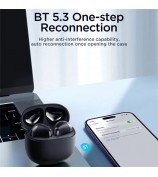 JOYROOM JR-FB1 True Wireless Bluetooth Headphones DNS Calling Noise Reduction Semi-in-ear Earphones - White