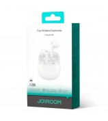 JOYROOM JR-FB1 True Wireless Bluetooth Headphones DNS Calling Noise Reduction Semi-in-ear Earphones - White
