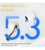 LX04 Bluetooth 5.3 Mini Earbuds Noise Reduction IPX5 Waterproof Wireless Headphones - Nude