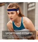 K9 Single Ear Bluetooth 5.3 Earhook Headset Bone Conduction Music Earphone - Black