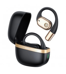 XUNDD W003 1 Pair Open-Ear Wireless Headset Waterproof Bluetooth Earphone - Black