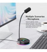 LENOVO LECOO MC01S USB Microphone RGB Color Computer Laptop Microphone