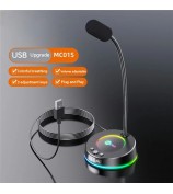 LENOVO LECOO MC01S USB Microphone RGB Color Computer Laptop Microphone