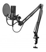 YANMAI X2 Condenser Microphone Kit Cardioid Mic Shock Mount+Foam Cap+Cable for PC Studio Recording