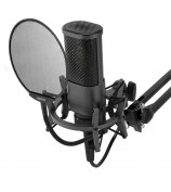 YANMAI X2 Condenser Microphone Kit Cardioid Mic Shock Mount+Foam Cap+Cable for PC Studio Recording