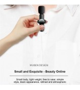 K3 Wireless Lavalier Microphone Portable Mini Lightning Lavalier Mic Set 2 Transmitter + Receiver