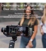 YESIDO KR11 Type-C Clip Design Microphone Low Delay Wireless Video Recording Mic (1 Transmitter + 1 Receiver)