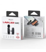 YESIDO KR11 Type-C Clip Design Microphone Low Delay Wireless Video Recording Mic (1 Transmitter + 1 Receiver)