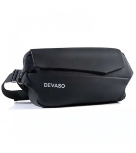 DEVASO Portable Handheld Game Console Carrying Bag PU Leather Crossbody Bag