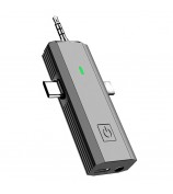 S17 For iPhone+Type-C+3.5mm AUX 3-In-1 Wireless Lavalier Microphone for Cell Phones, Cameras