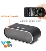 I4 1920x1080P Full HD Night Vision WiFi Cam Alarm Clock Hidden Camera