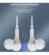 ME541 Type-C Wired Earphone Line Control Stereo In-Ear Music Headset for iPhone 15 / Huawei / Samsung