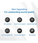 TRN MT4 PRO Detachable 3.5mm Wired In-Ear Earphone Dual Dynamic Driver HiFi Monitor Headphone with Mic - Blue