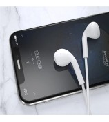 DUDAO X10s 1.2m Wired Earphone with Microphone 3.5mm Jack Half-In-Ear Earbuds for Smartphone Laptop