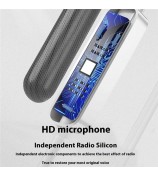 DUDAO X10 Pro 1m Wired Earphone with Microphone 3.5mm Heavy Bass In-Ear Earbuds for Smartphone Laptop - Black