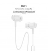 DUDAO X10A 1.2m Wired 3.5mm Earphone with Microphone HiFi Bass In-Ear Earbuds for Smartphone Laptop Tablet - Black