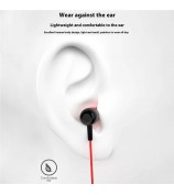 DUDAO X10A 1.2m Wired 3.5mm Earphone with Microphone HiFi Bass In-Ear Earbuds for Smartphone Laptop Tablet - Black