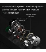 TRN V10 Pro 3.5mm Detachable Wired In-Ear Earphone HiFi Music Gaming Headset without Mic - Silver