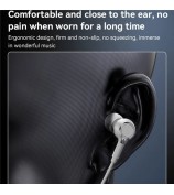 YESIDO YH53 3.5mm Wired Earphone Wire Control Phone Computer Music Gaming In-Ear Headset - Black