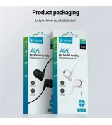 CELEBRAT G35 3.5mm Wired Earphones HiFi Stereo Sound Headphone with Mic - Black