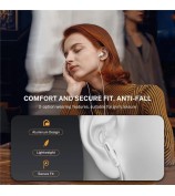ME941A 1.2m Type-C Wired Earphones with Mic USB-C Headphones for iPhone Google Samsung - White