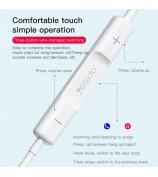 YESIDO YH38 for Huawei Wired Earphone Type-C Port Mobile Phone Wire Control Music Headset