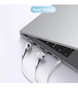 YESIDO YH39 3.5mm Wired Earphone Mobile Phone Laptop Wire Control Music Headset