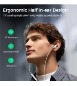 JOYROOM EW01 3.5mm Plug Half-in-ear Earphones with HD Mic Wired Headphones