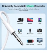 JOYROOM EW01 3.5mm Plug Half-in-ear Earphones with HD Mic Wired Headphones