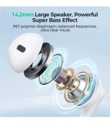 JOYROOM EW01 3.5mm Plug Half-in-ear Earphones with HD Mic Wired Headphones