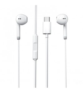 WEKOME YA19 Type-C Wired Earphone Wire Control Stereo Music Calling Mobile Phone Headset