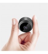 A9 Mini Camera WiFi Wireless Security Protection Remote Monitor Video Camcorder, APP: iwfcam - Black