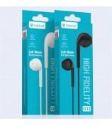 CELEBRAT G12 3.5mm Jack Wired Headset 1.2m In-Ear Headphones - White