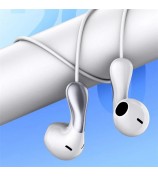 CELEBRAT G29 Semi-in-ear Headphones Wired Stereo Earphones with 3.5mm Plug - White