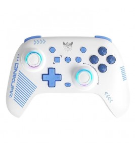 ONIKUMA C1 Switch Bluetooth / Wired Gamepad Six-Axis Gyroscope Dual Motor Game Controller - White