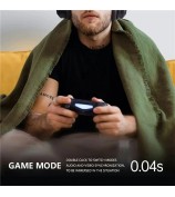 FINGERTIME A06 Over-Ear Headset ANC Active Noise Cancelling 3 Modes Bluetooth Gaming Headphones - Black