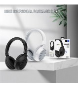 AKZ 35 Over-Ear Bluetooth Headphone Foldable Stereo Music Wireless Headset - Black