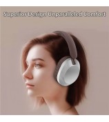 AKZ-30 Over-Ear Bluetooth 5.3 Headphones BT / TF / FM Modes HiFi Sound Wireless Headset - Brown