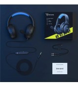 BINNUNE BG02 Gaming Headset 3.5mm Wired Headphones with Microphone For PC  /  Laptop  /  Desktop - Black  /  Blue