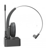 OY631 Bluetooth 5.3 Headset Customer Service Headphone with Mic Noise-Cancelling Wireless Headset for Truck Driver