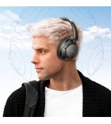 AWEI A360BL Wireless Gaming Headset with Mic, HiFi Stereo Low Latency Bluetooth Headphone