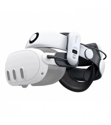 BOBOVR S3 Pro Battery Strap Accessories with 10000mAh Replaceable Battery Pack Compatible with Meta Quest 3S / 3