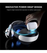 BOBOVR S3 Pro Battery Strap Accessories with 10000mAh Replaceable Battery Pack Compatible with Meta Quest 3S / 3